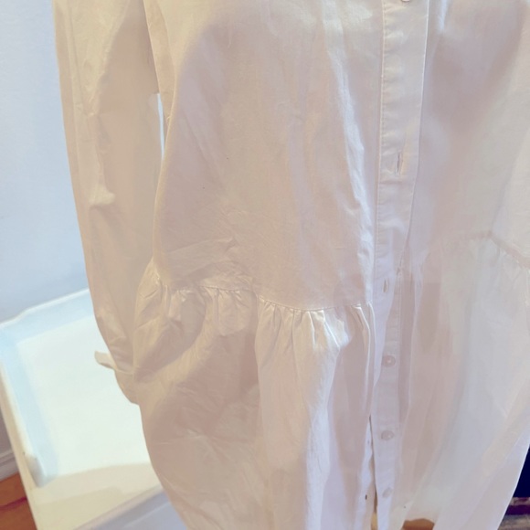 ASOS white button down blouse - Picture 5 of 5